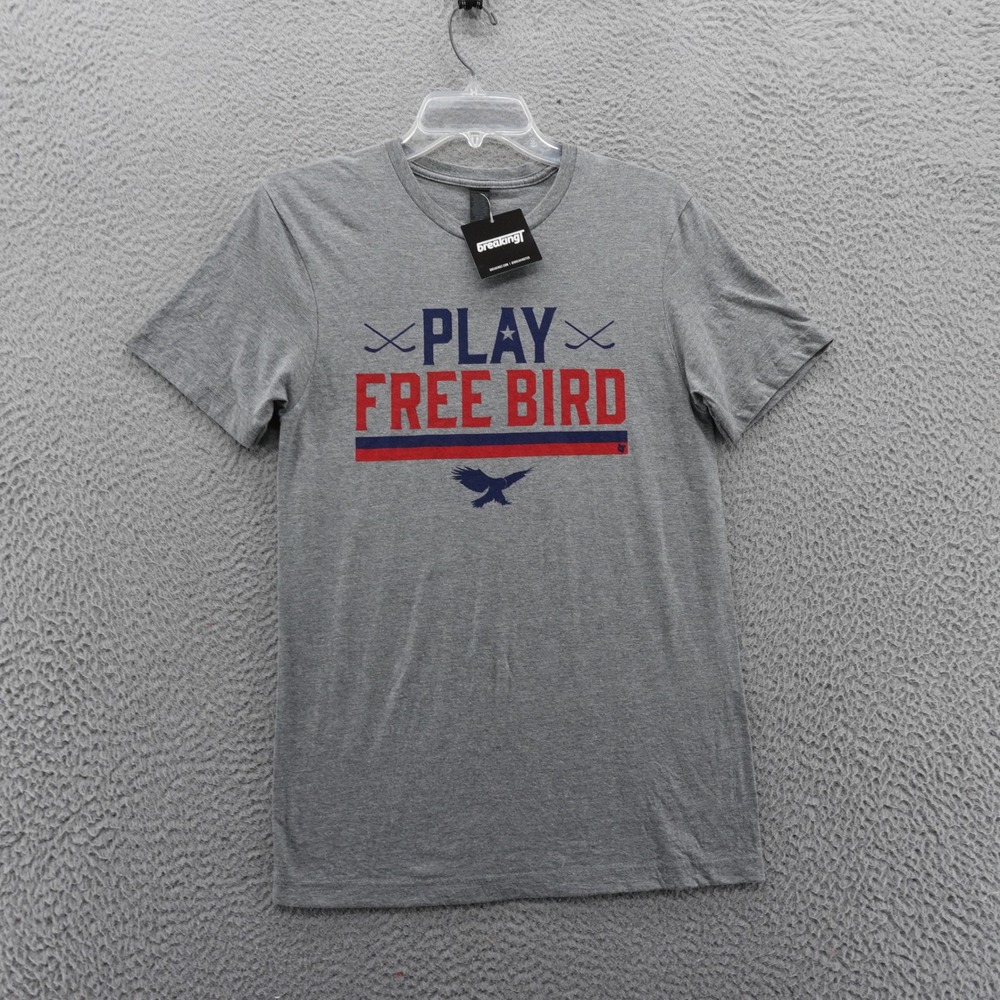 BreakingT Play Free Bird TShirt Mens‎ Small Graphic Tee Short Sleeve NWT